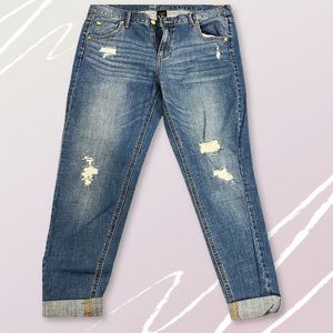 Mossimo skinny boyfriend size 8